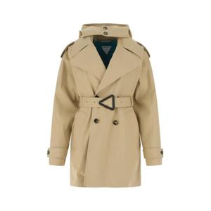 보테가베네타 트렌치 코트 680160V1ID0 9713 Beige o Tan