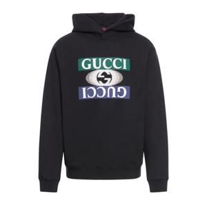 구찌 후드 티셔츠 795557XJGQP 1152 BLACK MC