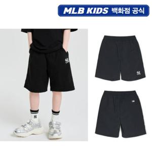 [MLB키즈PG] 스티치 포인트 나일론 5부 아동 팬츠 (7ASMB0253-50BKS)