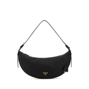 프라다 여성 블랙 Prada 라지 가죽 미디 드레스 1BC255VOVO2CYS F0002