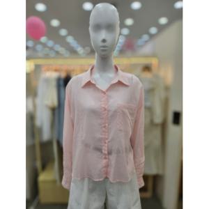[플라스틱아일랜드]린넨라이크 셔츠 블라우스 PR2WB031
