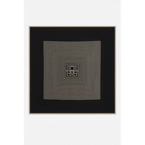 토템 머플러 스카프 211853801902 BLACK MONOGRAM