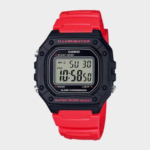 CASIO 카시오 W-218H-4B 남성 학생 군인시계 스포츠시계