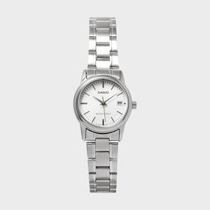 CASIO 카시오 LTP-V002D-7A 여성 메탈밴드 심플 손목시계