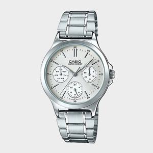 CASIO 카시오 LTP-V300D-7A 여성 메탈밴드 심플 손목시계