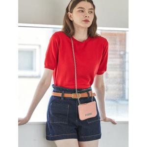 [몽삭] 소가죽 쁘띠백 베티 미니 핑크 AL19-2303-PI