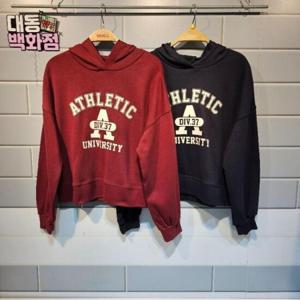 유솔대동백화점 DP01 크롭 후드티셔츠 ULMH23851