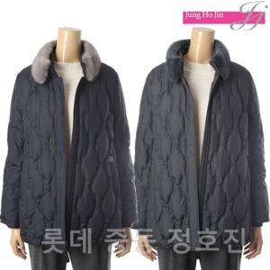 [정호진]밍크 배색 구스다운 패딩 점퍼 JH4D110M