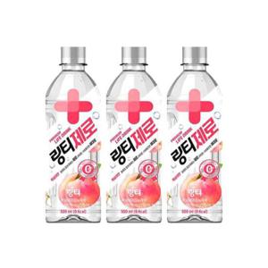 무료배송 링티제로 복숭아맛 500ml 24개