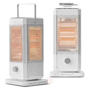 대웅모닝컴 고효율 오방향 발터치 전기 히터 DWH-7700W 사무실 가정용 화장실 난로 난방기 스토브