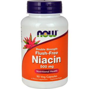 나우푸드  니아신  플러시  프리  500  mg  90  식물성캡슐