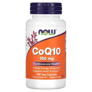 NOW Foods 나우푸드 코큐텐 코엔자임 큐텐 150mg 100베지캡슐