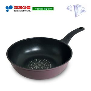 키친아트 SIMPLY 다이아몬드코팅 궁중팬26CM