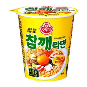 [오뚜기] 참깨라면 작은컵 65g 24개