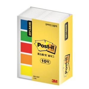 3M 포스트잇 플래그 알뜰팩 683-5KP-10 1개
