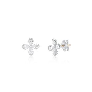 [GB] 튜더로즈 다이아몬드 14K 귀걸이 LEF24017D