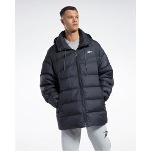 [리복]Reebok 남여공용 VECTOR 롱 덕다운 패딩 자켓 - 블랙 / HH8368 REJU2F600BK