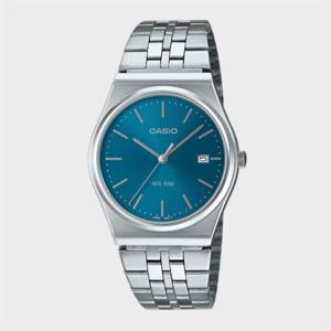 CASIO 카시오 MTP-B145D-2A2 레트로 블루 미니멀 메탈 손목시계