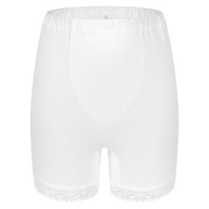 BYC 복부 덧댐 순면 흰색 여성 속바지 5부 BYT5624