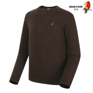 [마코] (남성)라운드넥 심플 니트_MLM4SW02