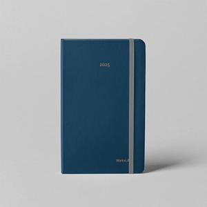 [웍스라이프] 위클리플래너 2025(호리즈)-아즈텍블루