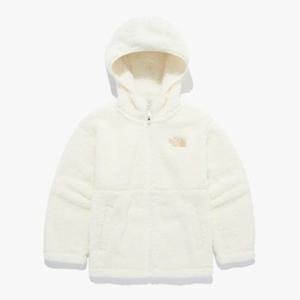 노스페이스 키즈 NJ4FQ52T 크림 컴피 플리스 자켓