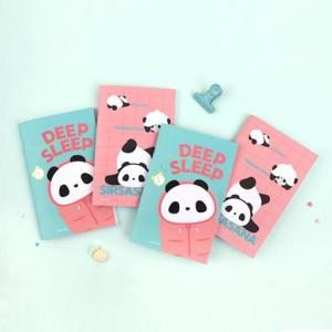 덕플러스문구 파오랑 포켓 중철노트 공책
