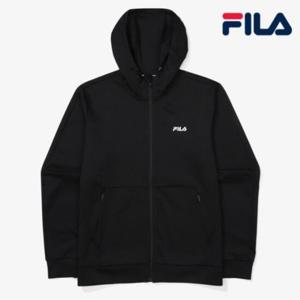 휠라후드집업 KQC FS2FTF3202M-BLK 휠라 스트레치 후드 트레이닝