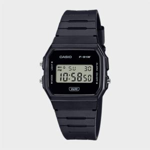 CASIO 카시오 F-91WB-1A 남여공용 미니멀 경량 전자시계