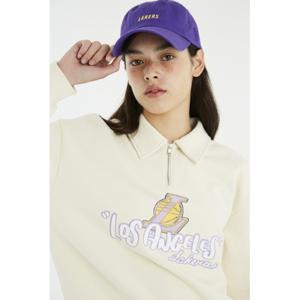 [엔비에이]LAL 카툰 그래픽 여성 반집업 맨투맨(N241TS721P)82