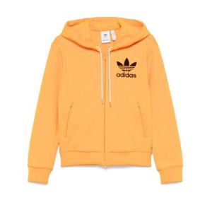 아디다스 바이 웨일즈보너 남성 오렌지 짚업 후드 JJ2938 EQTORANGE