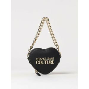 [VERSACE] 여성 미니 백 인 사피아노 synthetic 레더 위드 메탈릭 로고 75VA4BL6ZS467 899 블랙 /6