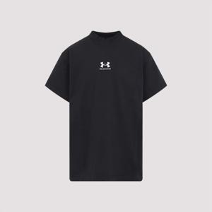 발렌시아가 반팔 티셔츠 787349 TRVB7 9034 WASHED BLACK WHITE