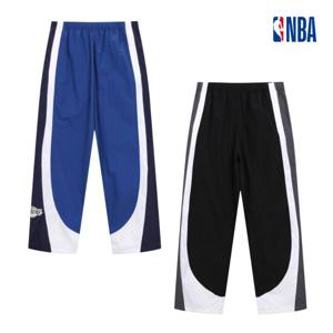 NBA N251PT053P 공용 와이드핏 GSW 챔피언십 컬러블록 우븐 팬츠 바지 STG