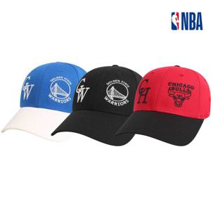 NBA 투 패널 농구팀 자수 밴딩 하드볼캡 모자 N255AP456P