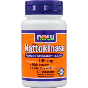 나우푸드 나토키나아제 100 mg 60 식물성 캡슐