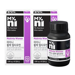일동생활건강 마이니 활력멀티우먼 60정 2개