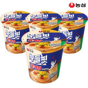 농심 누들핏 육개장사발면맛 35.5g x 4개입