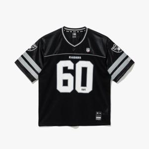 뉴에라반팔티 CQK 14679795 NFL 라스베이거스 레이더스 폴리에스터 티셔츠 블랙