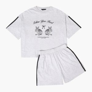 [더데이걸]박시핏 반팔 셋트 TGMS25301 [모다아울렛 남양주점]