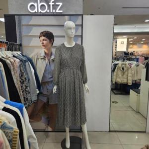 Ab.f.z DP01 체크패턴쭈리프리츠원피스 AFZ1HO38