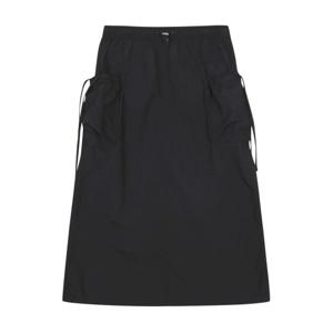 [엔비에이]여성 루즈핏 허리밴딩 경량 벌룬 스커트 N252SK721P