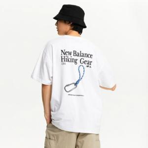뉴발란스반팔티 NQJ NBNEE22453-10 UNI FROZEN 카라비너 반팔티 (OVER FIT)