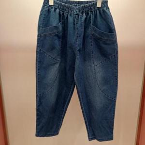 Latium HC06 데님 스판 허리밴딩 가볍고 얇은 청배기 바지팬츠 T2527pt16