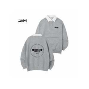 [지프]JEEP Jeep 서클 아트웍 카라티  맨투맨 (오버핏) JN5TSU834