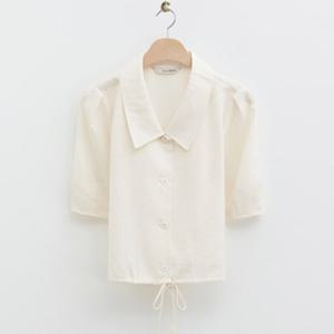 [로엠]카라 스트링 블라우스(RMBLE25R18)