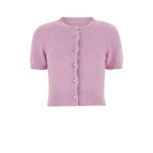 MAISON MARGIELA 라일락 앙고라 블렌드 가디건 S29HP0008S18269 379