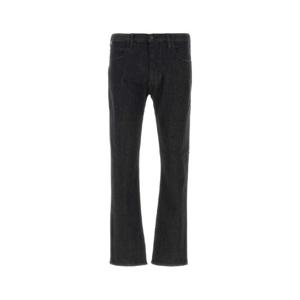 EMPORIO ARMANI 블랙 스트레치 데님 청바지 8N1J451D5QZ30 0005