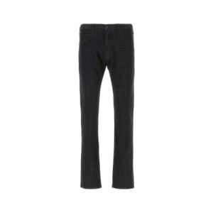 EMPORIO ARMANI 블랙 스트레치 데님 청바지 8N1J451D5QZ32 0005