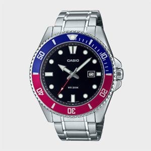 CASIO 카시오 MDV-107D-1A3 흑새치 펩시 다이버 메탈 남성시계